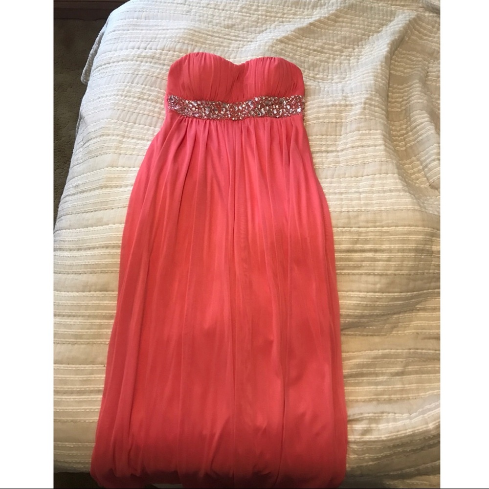 Strapless Formal Gown